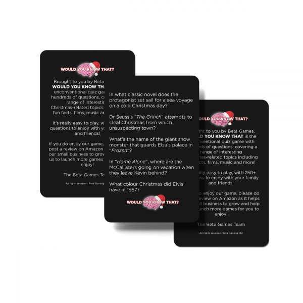 Would You Know That? The Ultilate Christmas Trivia Quiz Game - Image 2